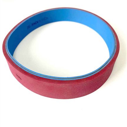 Nylonový prenosový remeň s červeným gumovým povlakom